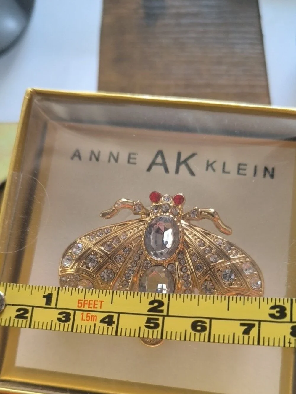 Anne Klein gold tone